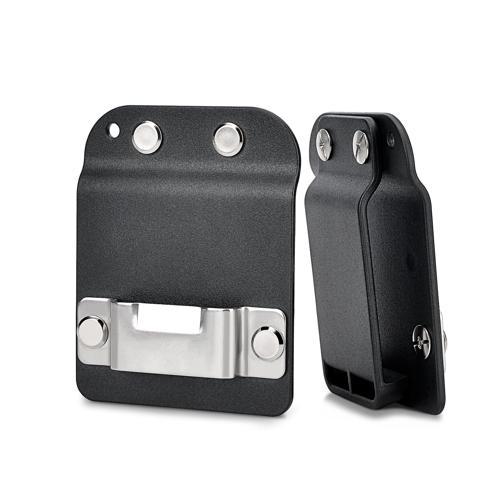 Healvaluefit TapeCatcher belt clip provides quick access on the job site.