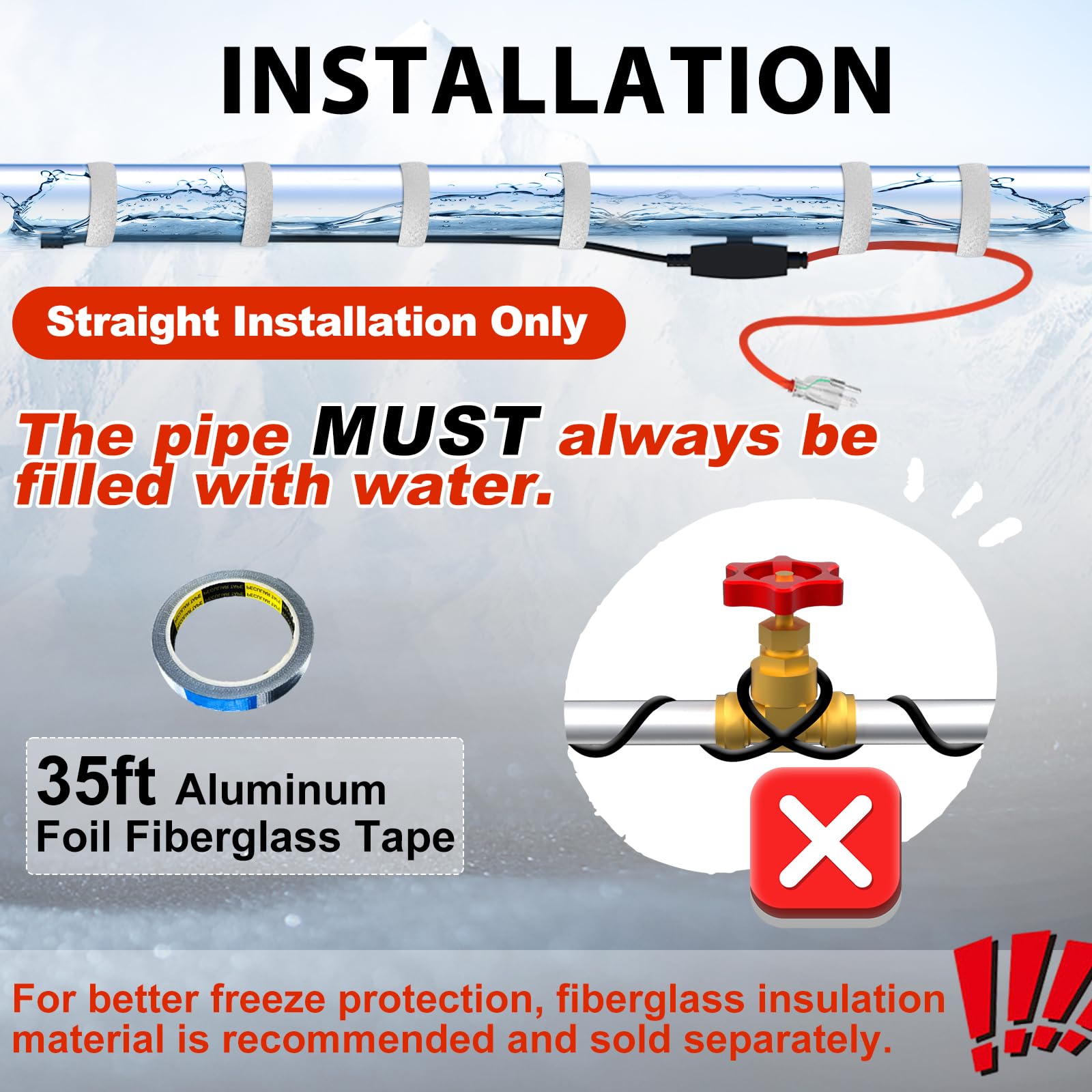 HEATIT nickel-chromium wire ensures durable, corrosion-resistant heating.