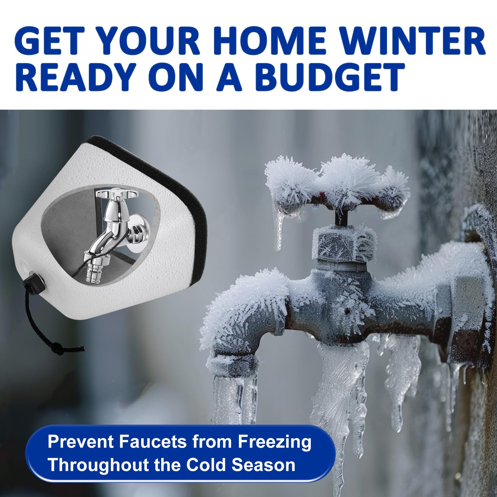 HEATIT cover withstands snowy weather and shields against ice and rust.