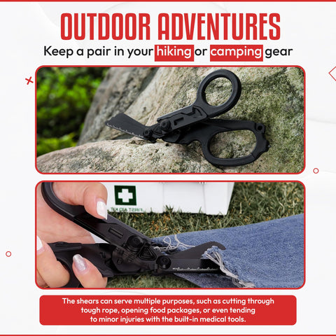 Heavy Duty compact tool fits easily in pocket or holster.