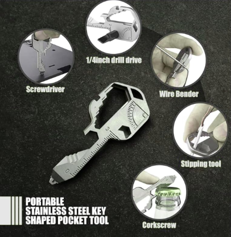 Heavy Duty tool includes oxygen tank wrench for field adjustments.