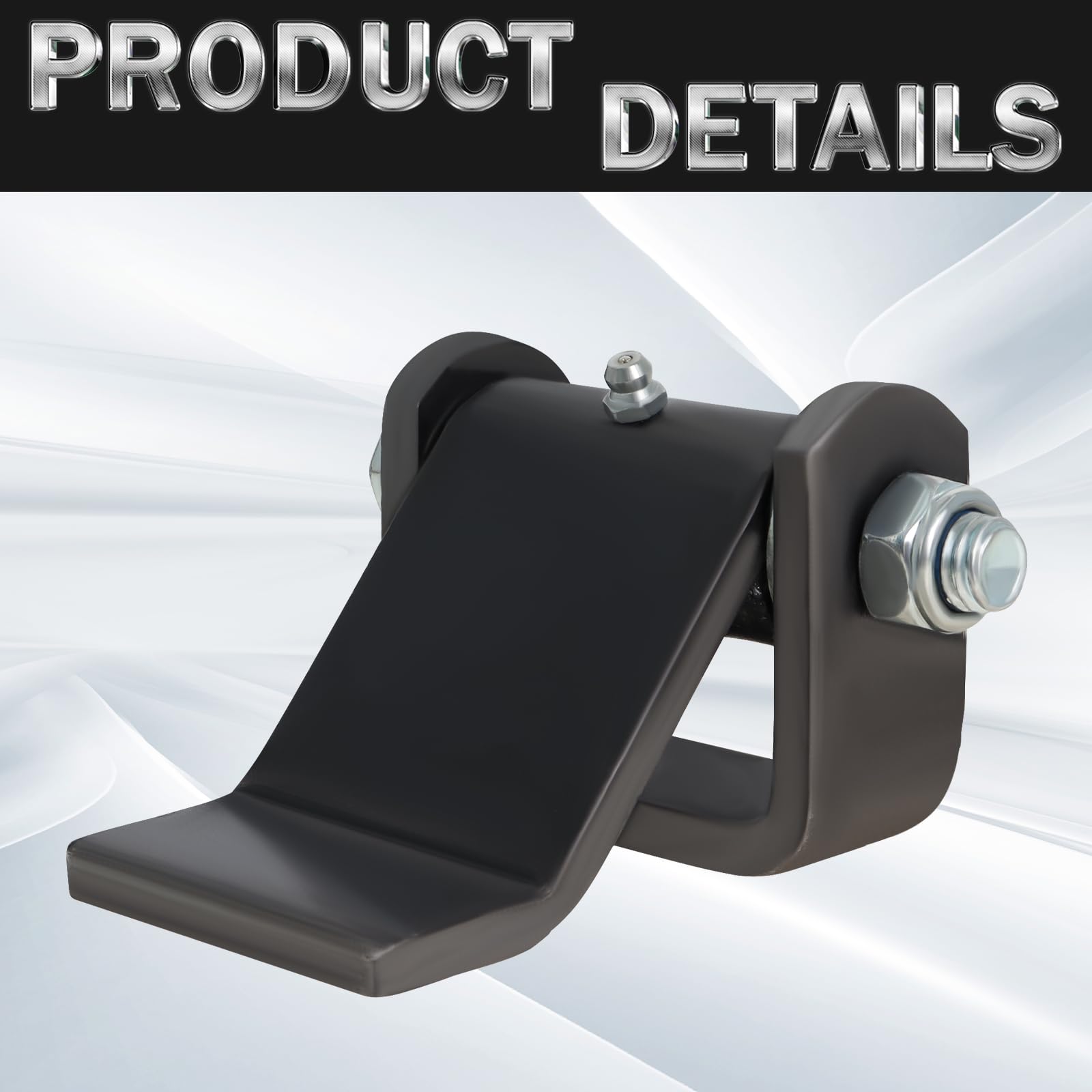 Hedday weather-resistant hinges endure outdoor trailer conditions.