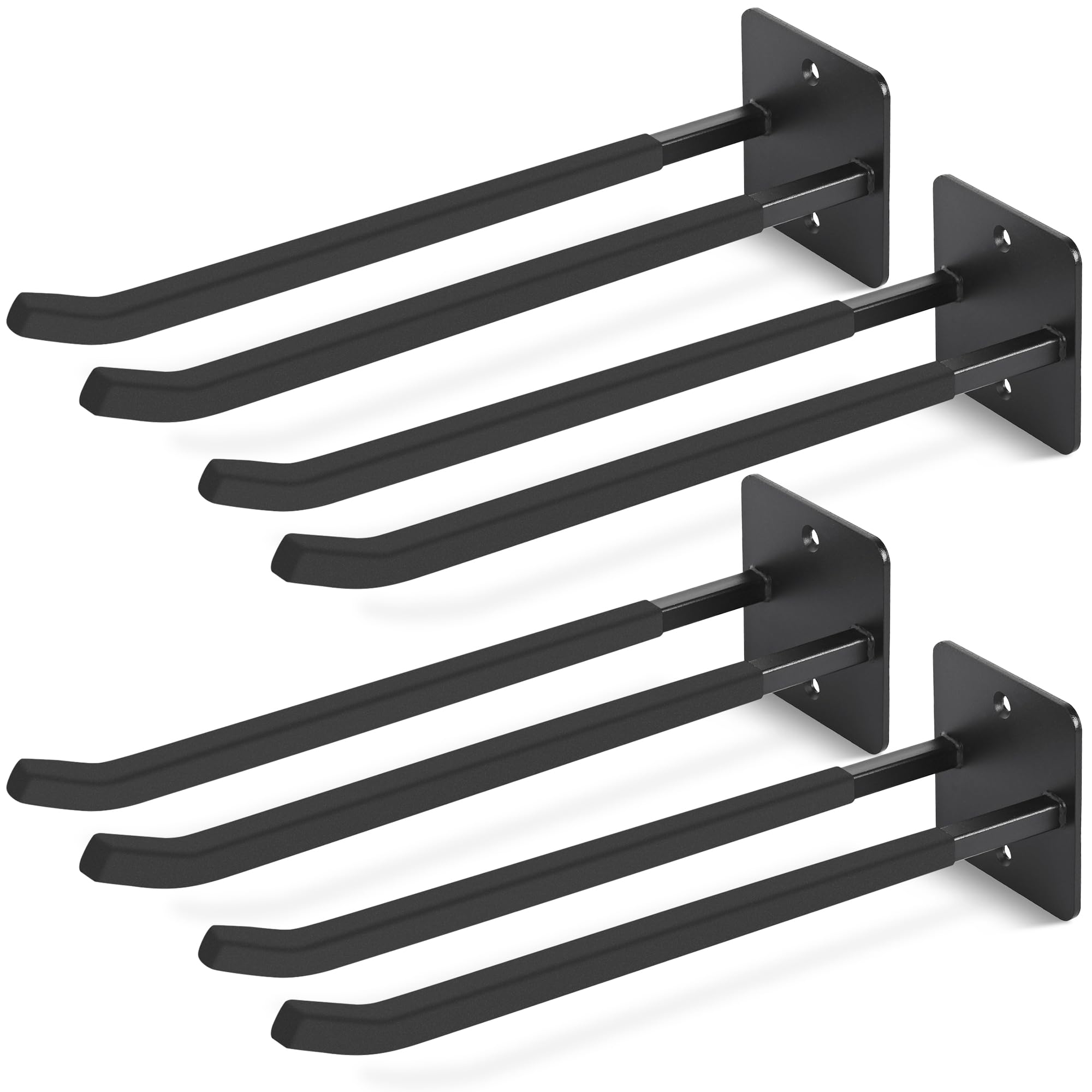 Heevir 14-inch garage hook long arm ideal for heavy items.