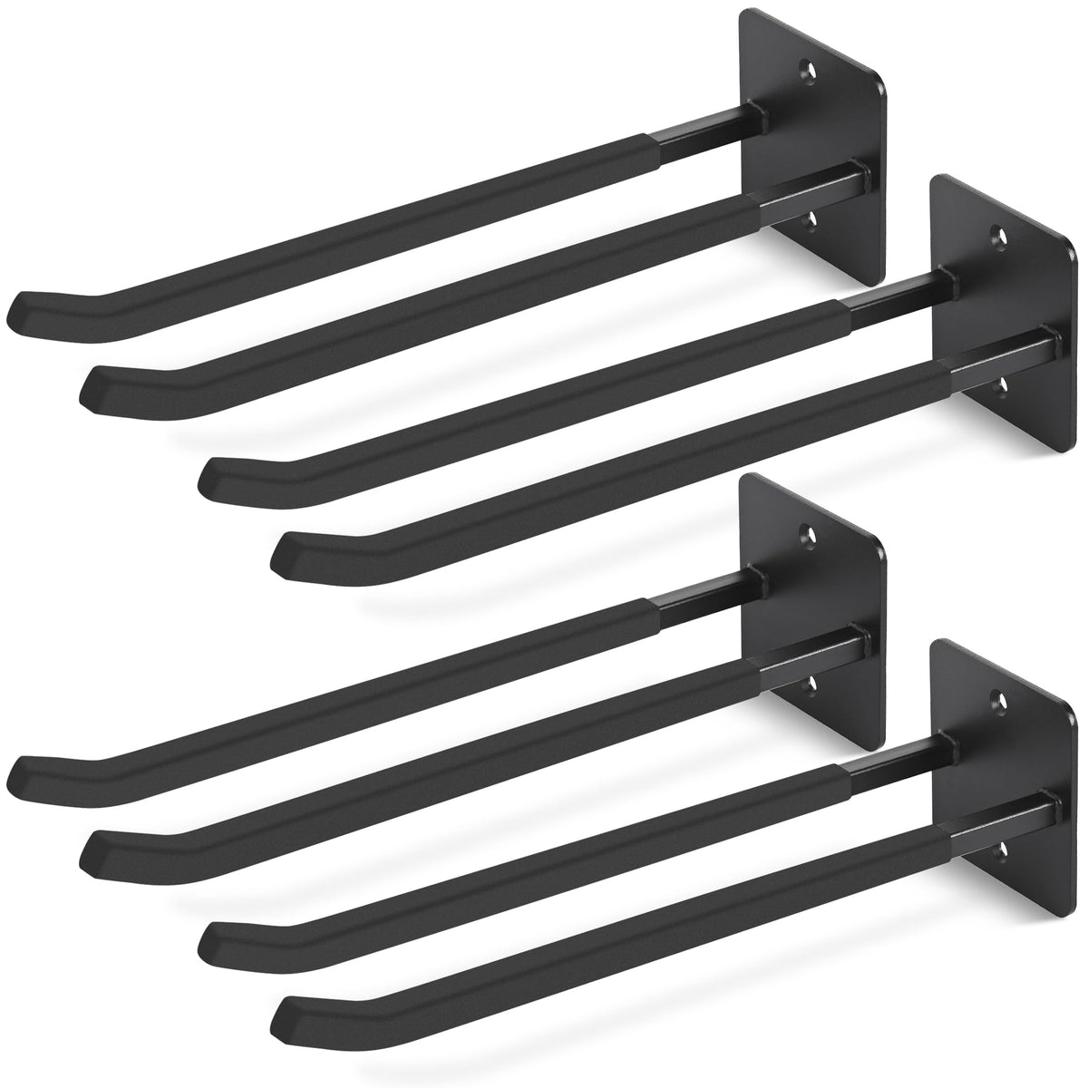 Heevir 14-inch garage hook long arm ideal for heavy items.