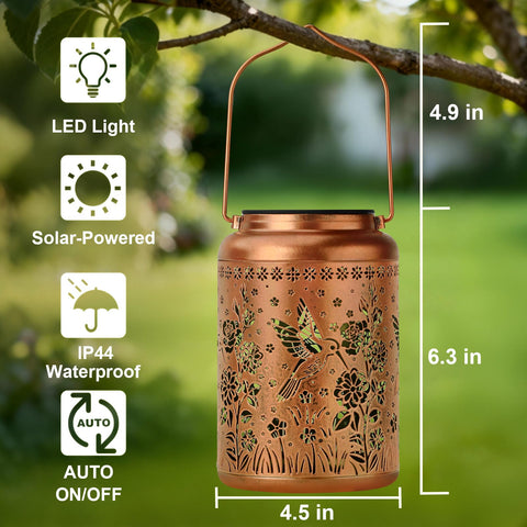 HEGUD garden path light lantern brightens evening garden borders