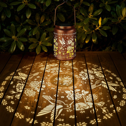 HEGUD waterproof yard lantern withstands rain for year-round use