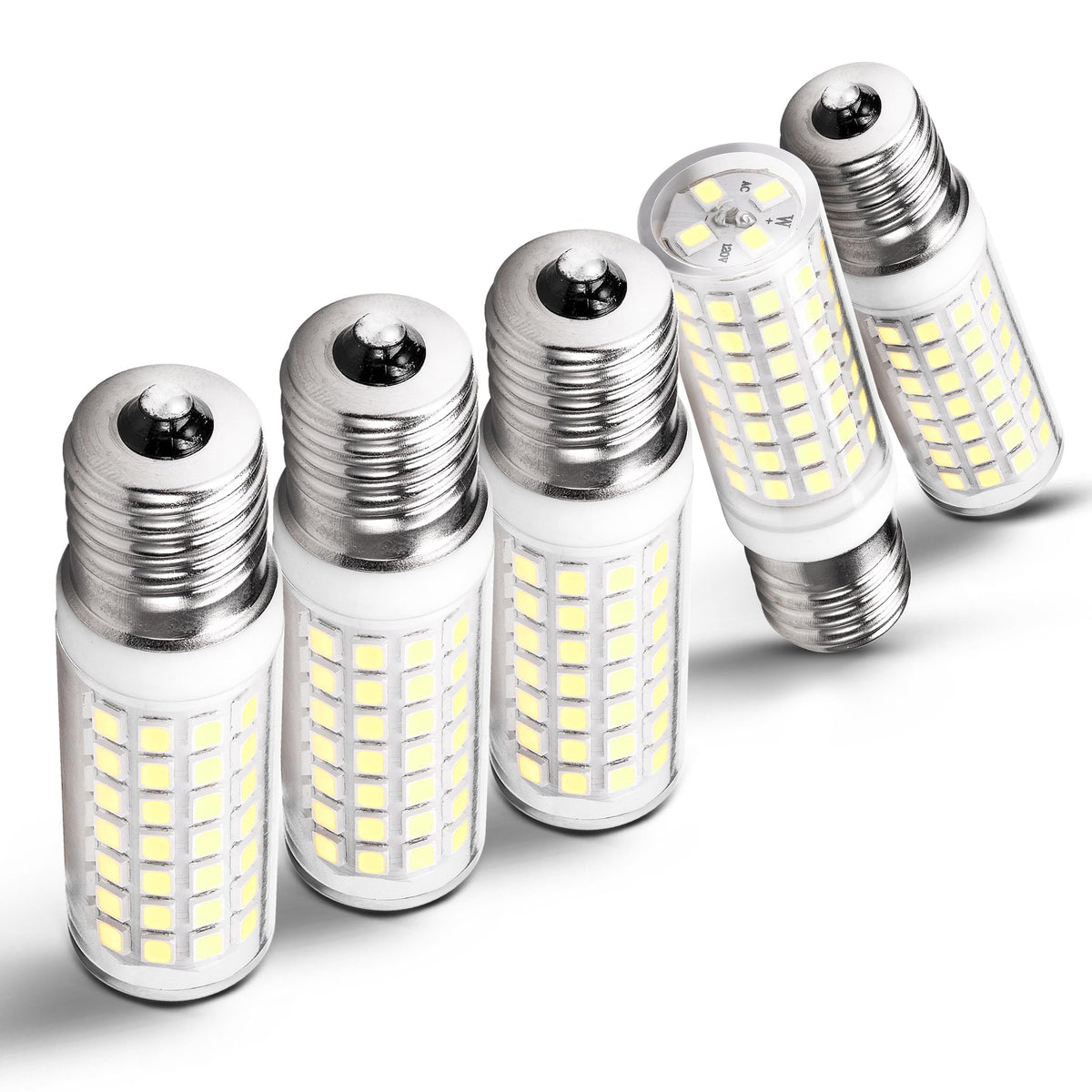 Heifymi E17 LED bulb in daylight 6000K providing bright, natural light