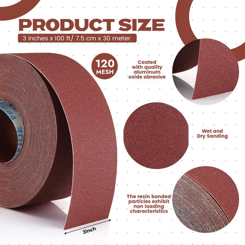 Heigble aluminum oxide coated paper highlighting long-lasting sharpness.