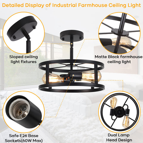 Heircido supports dimmable bulbs and dimming control for ambiance.