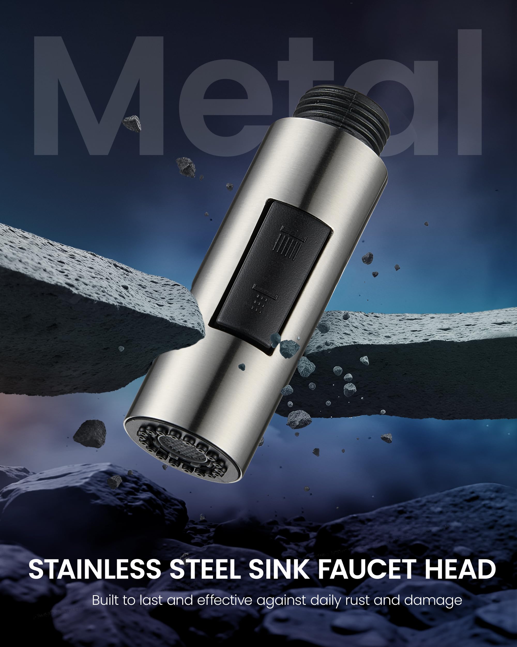 HEISOK two-mode spray head for versatile dishwashing and rinsing