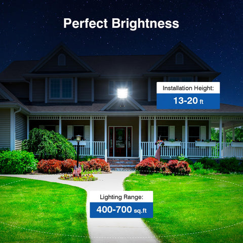 Heisolcool light with motion sensor and remote enables hands-free outdoor control.