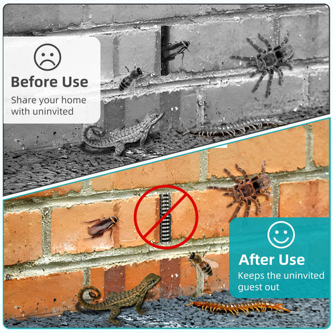 Application scenarios: brick walls and window drainage holes