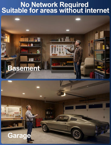 HEKEE dynamic modes Smooth, Fade, Romantic tailor mood lighting