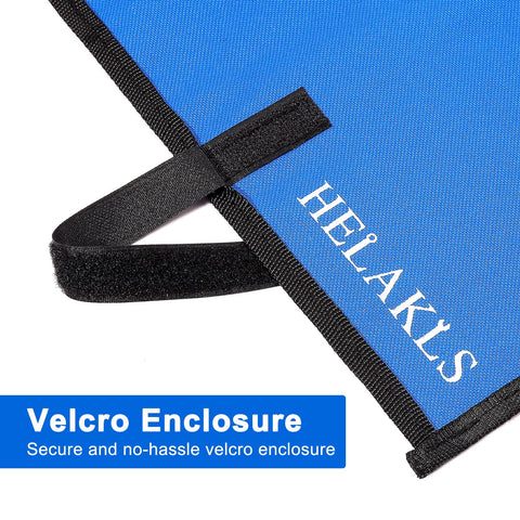 HELAKLS wrench roll with 10 metric pockets for quick tool pairing and storage.