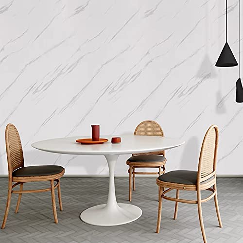 HELLKIT bathroom-friendly marble wallpaper resistant to moisture