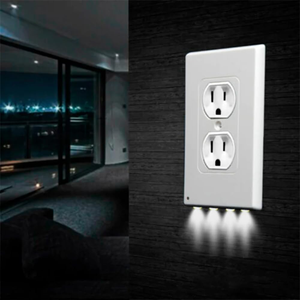 Hello Light automatic-sensor lighting demonstrates hands-free activation in dim spaces.