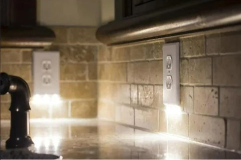 Hello Light modern-outlet-cover-design blends with décor for a clean look.