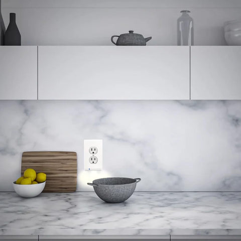 Hello Light outlet-sockets-accessible design keeps all outlets usable for devices.