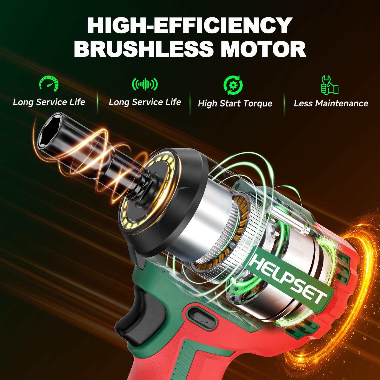 HelpSet LED full-ring light improves visibility in dark engine bays and under cars