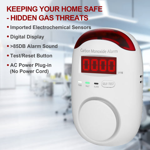 Hembisen detector features heat dissipation design for reliable daily use.