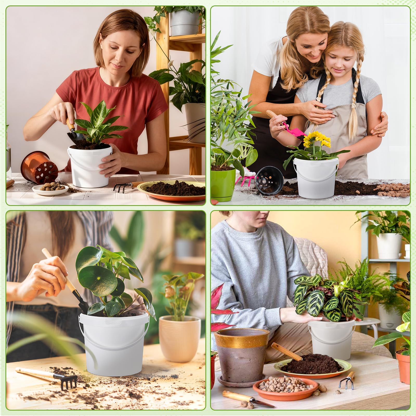 Multipurpose Hemoton 2L bucket for home and outdoor tasks.