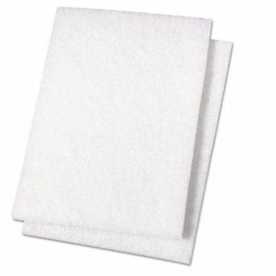 Hemway paint buffing pads 2x pack white, smooths surfaces without color transfer.