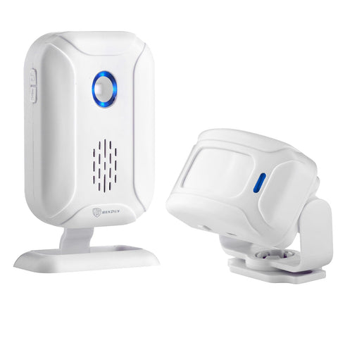 HENDUN motion sensor doorbell setup; easy wire-free installation for busy households.