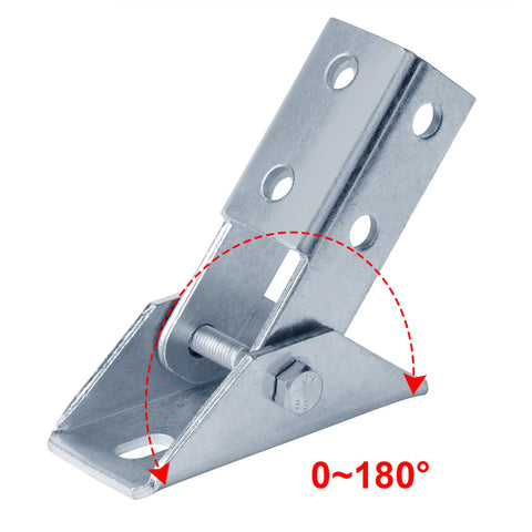 Heneng brace fitting, 3/16-inch thick, offers sturdy, reliable mounting for solar or racking projects.