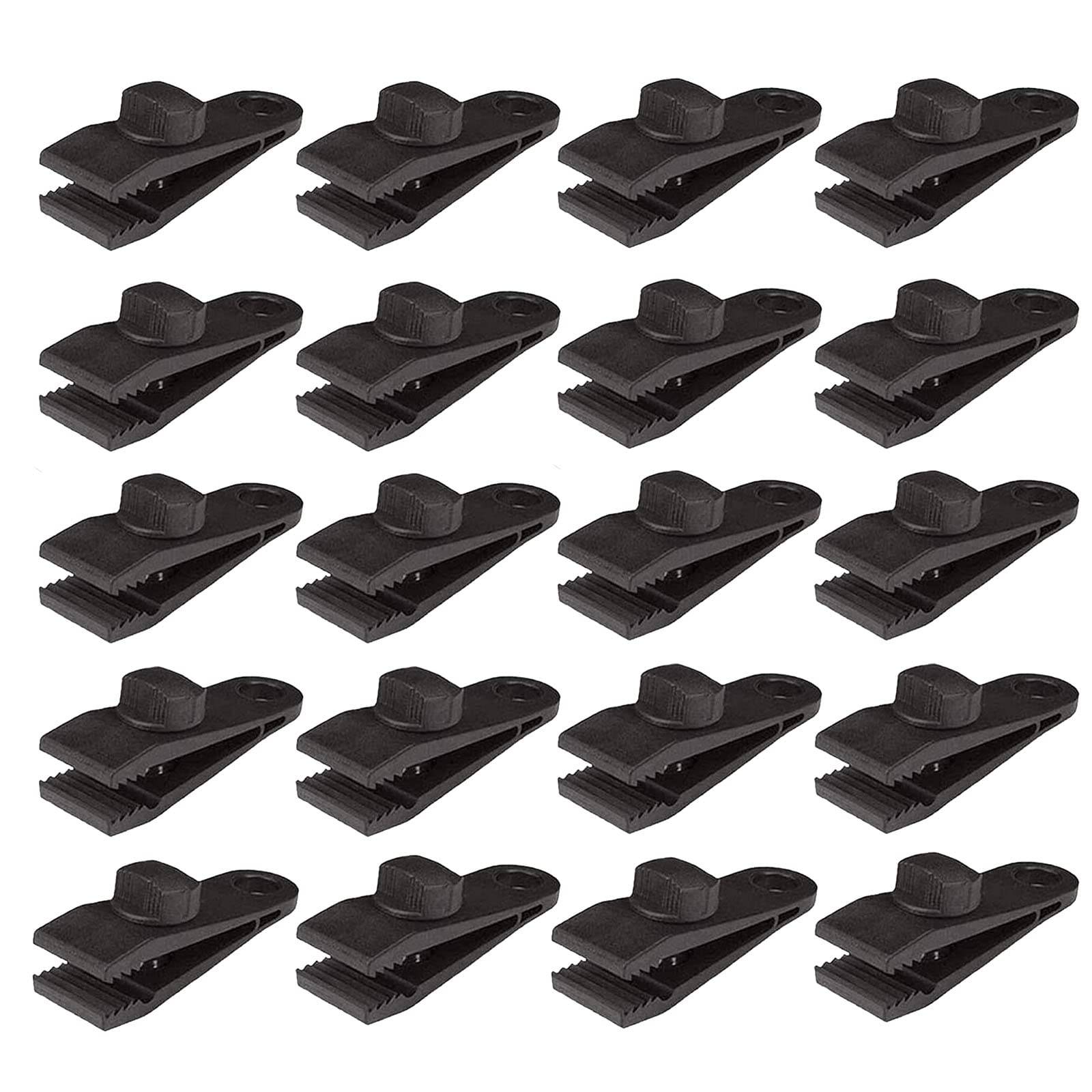 HengLiSam tarp clips with thumb screw tighten securely for windy conditions
