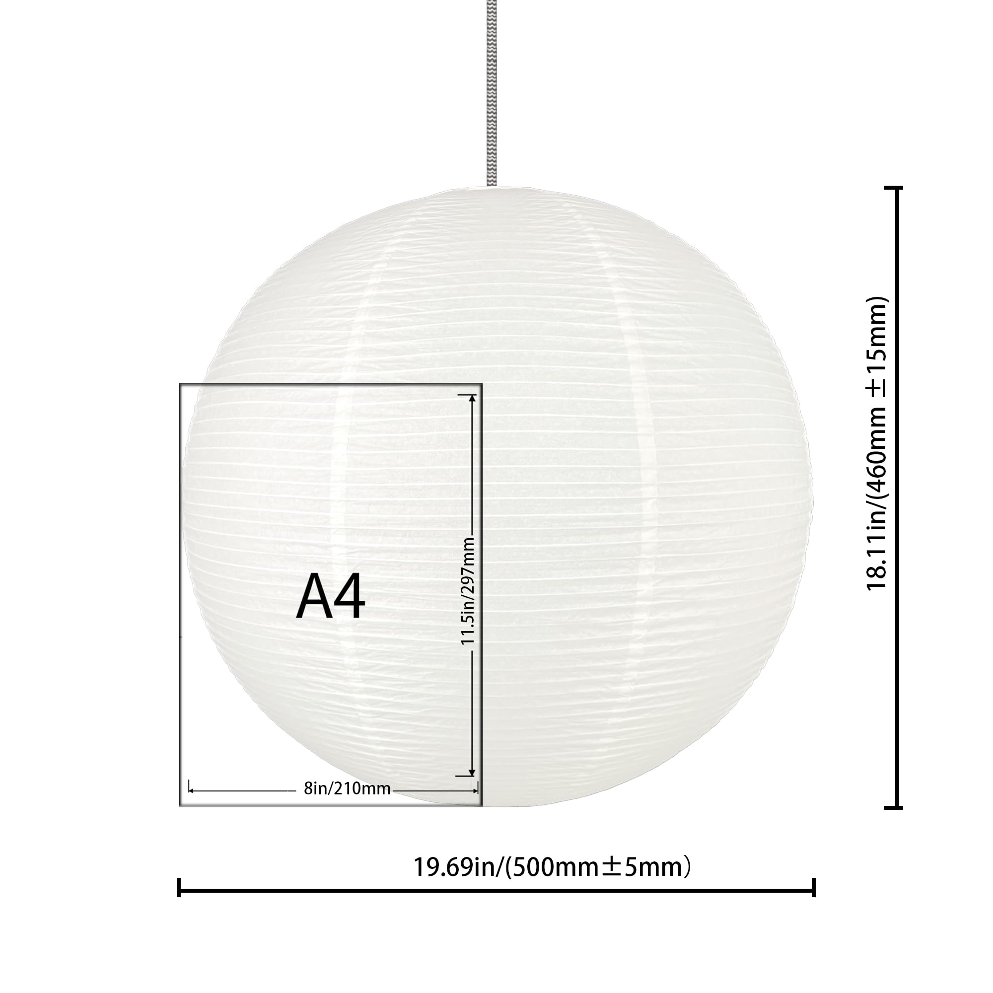 Henjjras foldable lampshade shows quick installation and easy storage