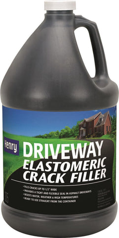 Henry Driveway Elastomeric Emulsion Crack Filler bottle for outdoor crack sealing