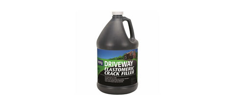 Henry Driveway Elastomeric Emulsion Crack Filler fills cracks for flexible sealing