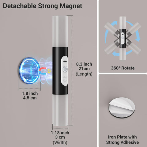 Hensam three-color temperature dimmable light for cozy evenings or focused work