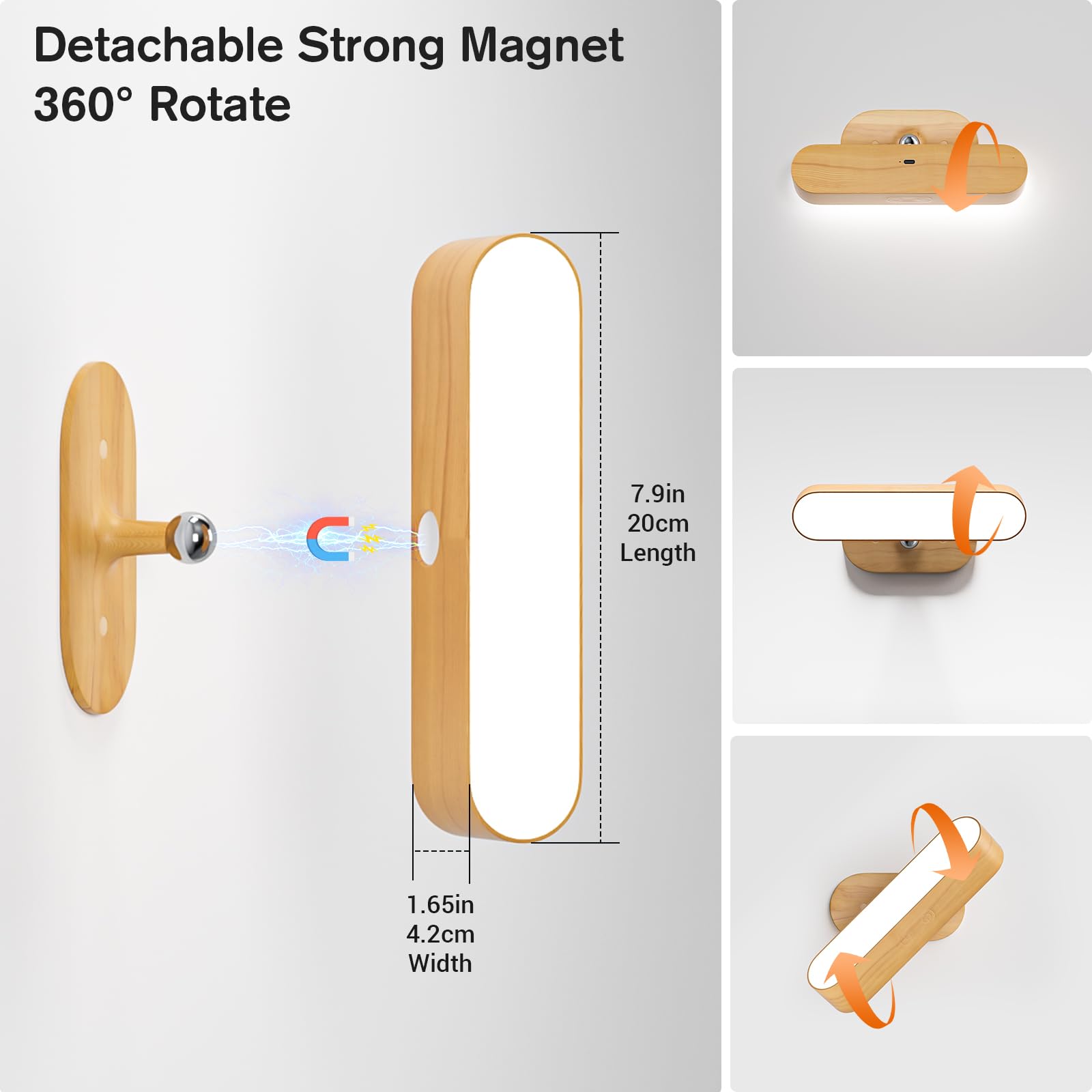 Hensam sconce adhesive mounting for damage-free installation