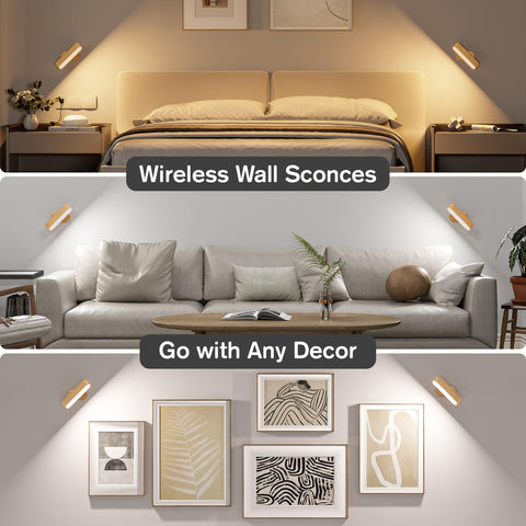 Hensam sconce screw mount option for secure installation