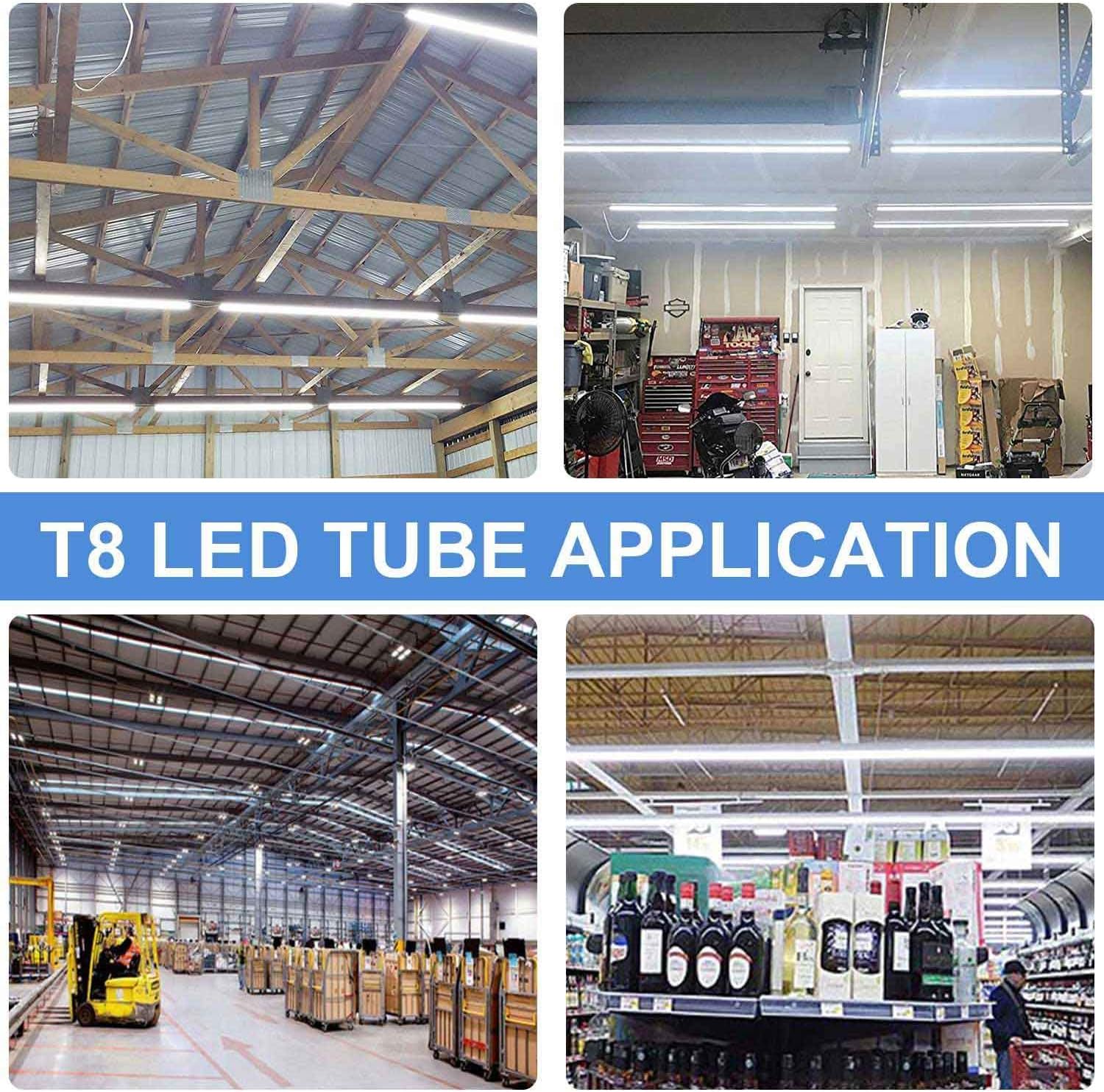 Henwsi 50W per tube performance supports energy efficiency in warehouses.