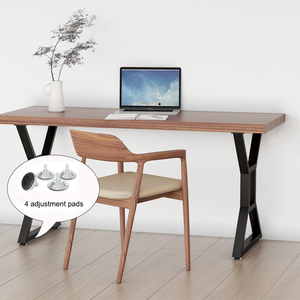 HEONITURE legs suit desks and end tables for a clean industrial vibe.