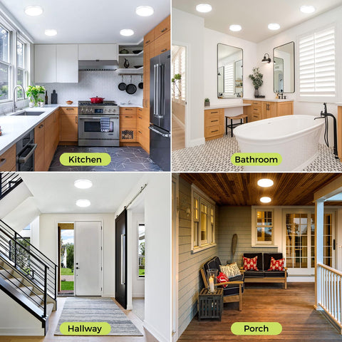 hepside energy saving 15W fixture with 1500 lumens bright output.