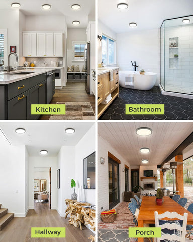 Long lifespan and energy efficiency of Hepside 6PACK LED light.