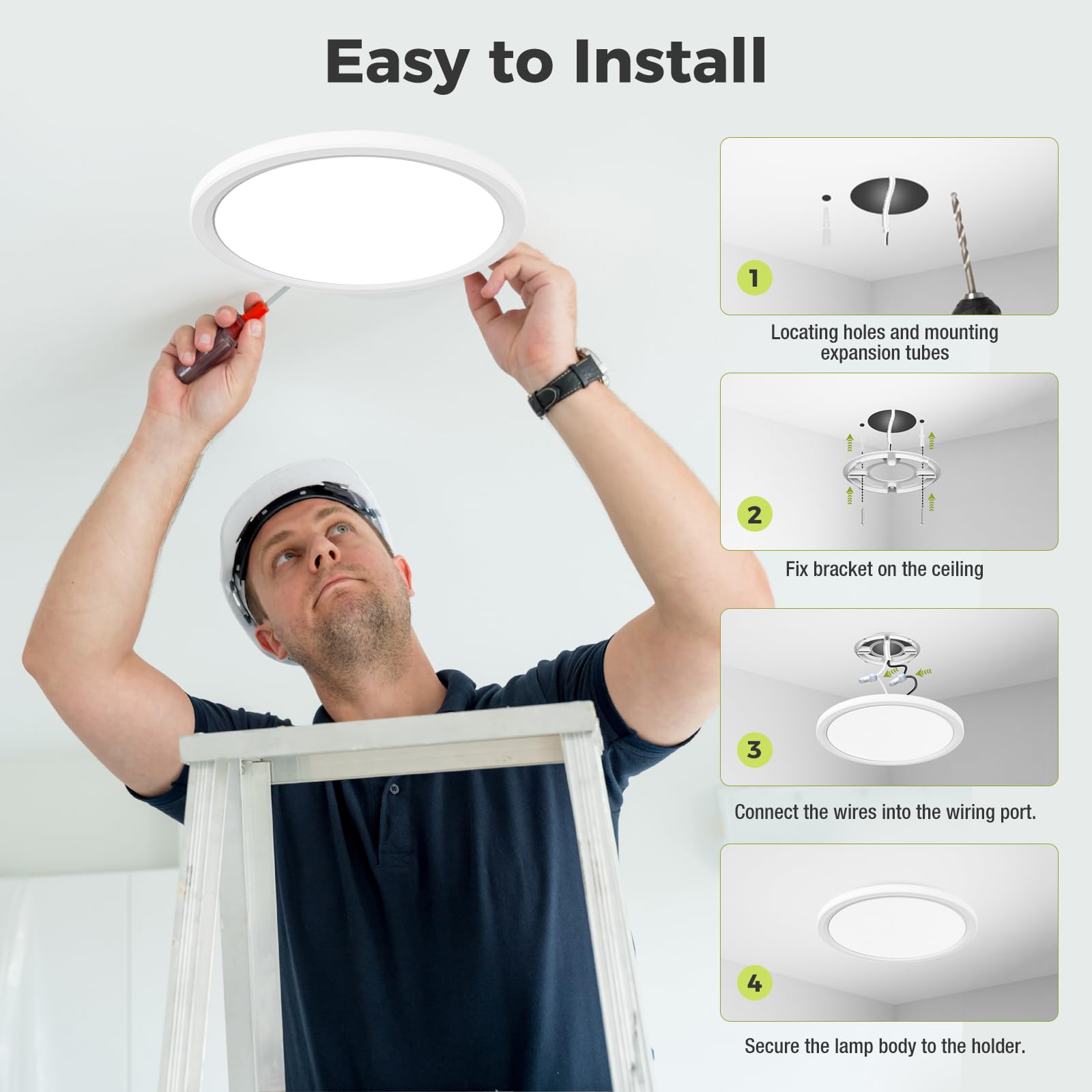 hepside easy-install instructions, quick three-step setup for DIY installs.