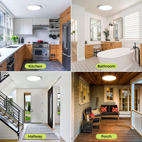 hepside ultra-thin 0.7inch design, slim profile fits low ceilings.