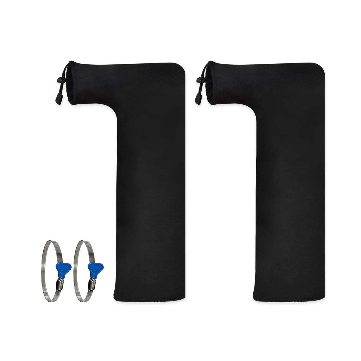 HeptaFiltra table saw dust bag kit ready for installation and dust capture.