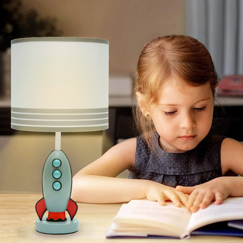 HERBESTBAY durable resin base keeps the lamp sturdy for daily use.
