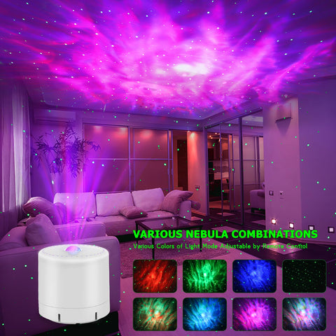 HERHOTER Galaxy Projector remote control for easy adjustments from a distance