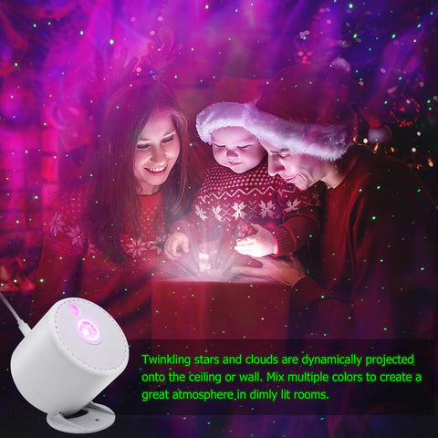 HERHOTER Galaxy Projector sleep mode enabling automatic night shutdown