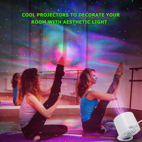 HERHOTER Galaxy Projector timer function with flexible shutdown settings