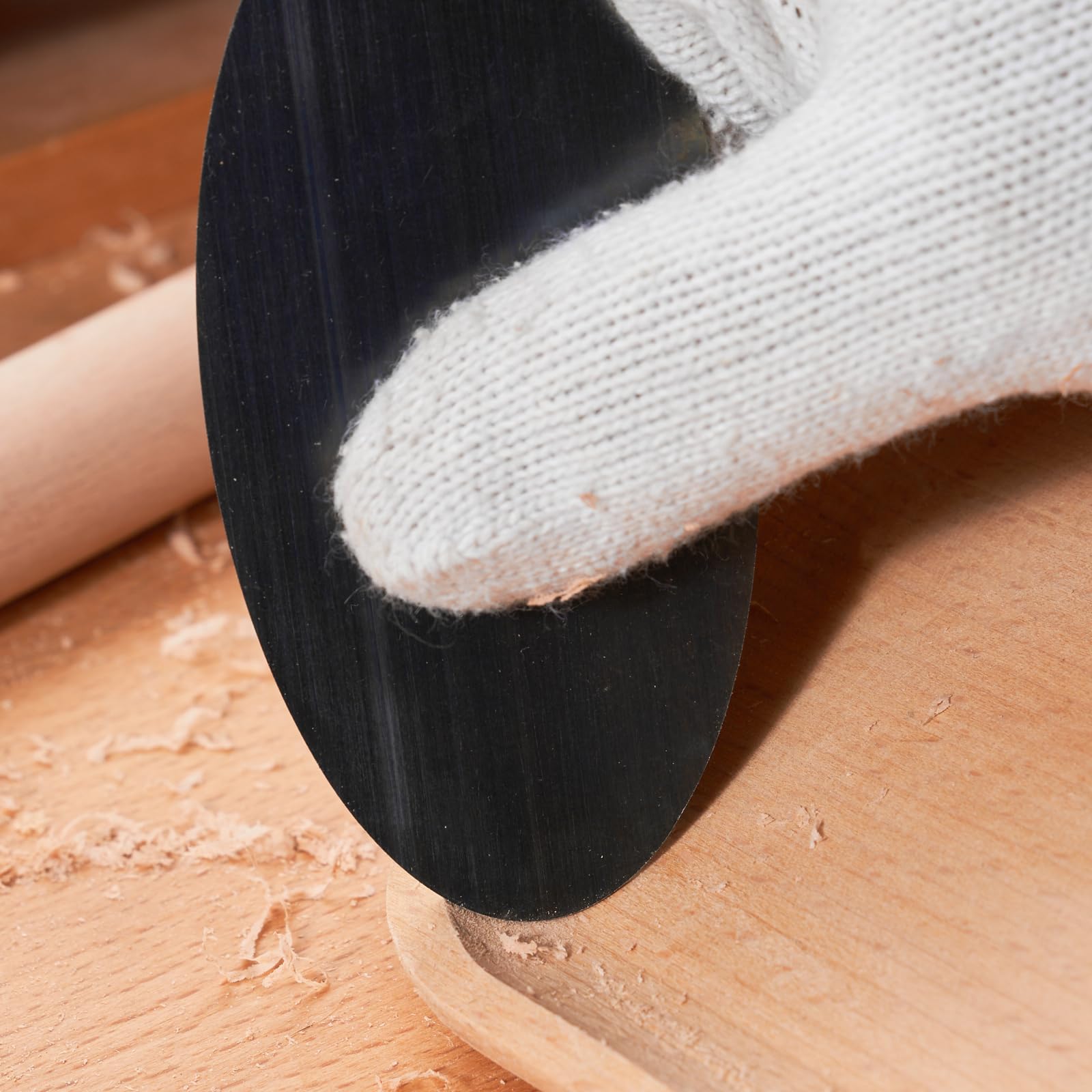 Hermit Tools bevel scraper with versatile cutting edge