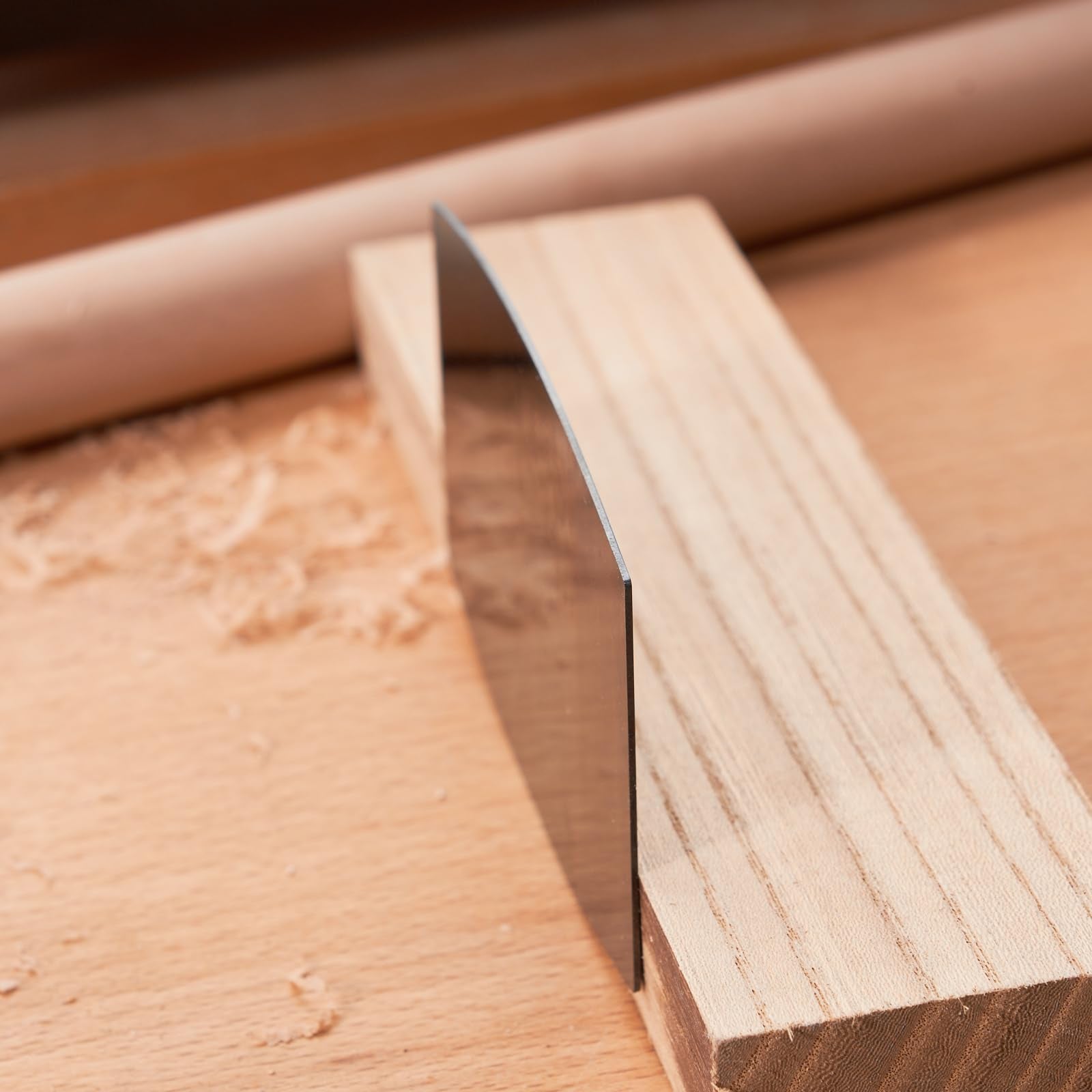 Hermit Tools rectangular scraper for straight runs