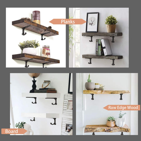 HERNGEE decorative living room shelf setup demonstrates versatile styling
