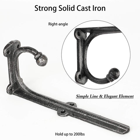 HERNGEE right-angle hook detail for hanging lightweight items